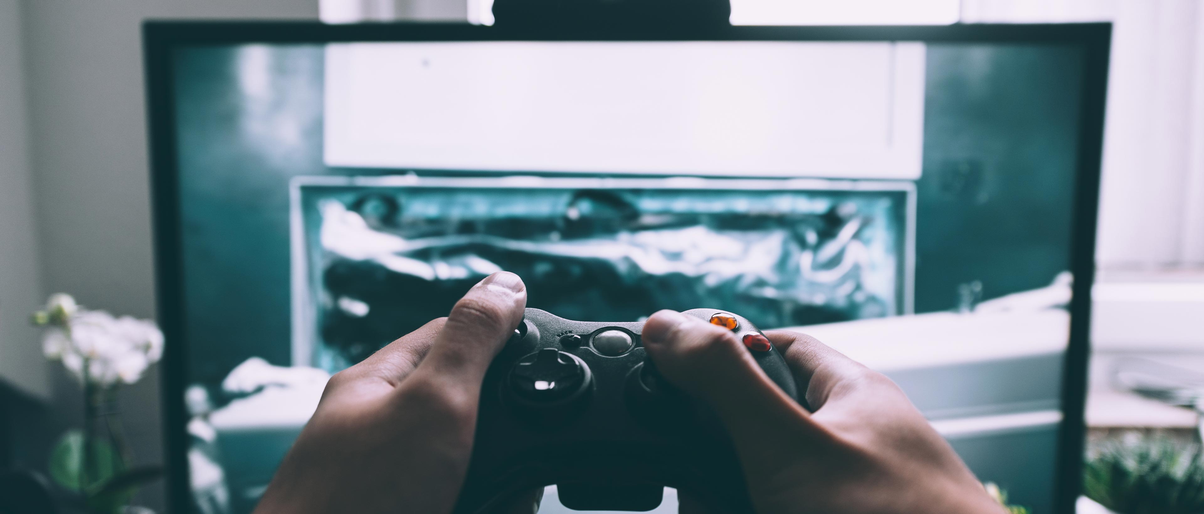 Manette de jeux vidéos