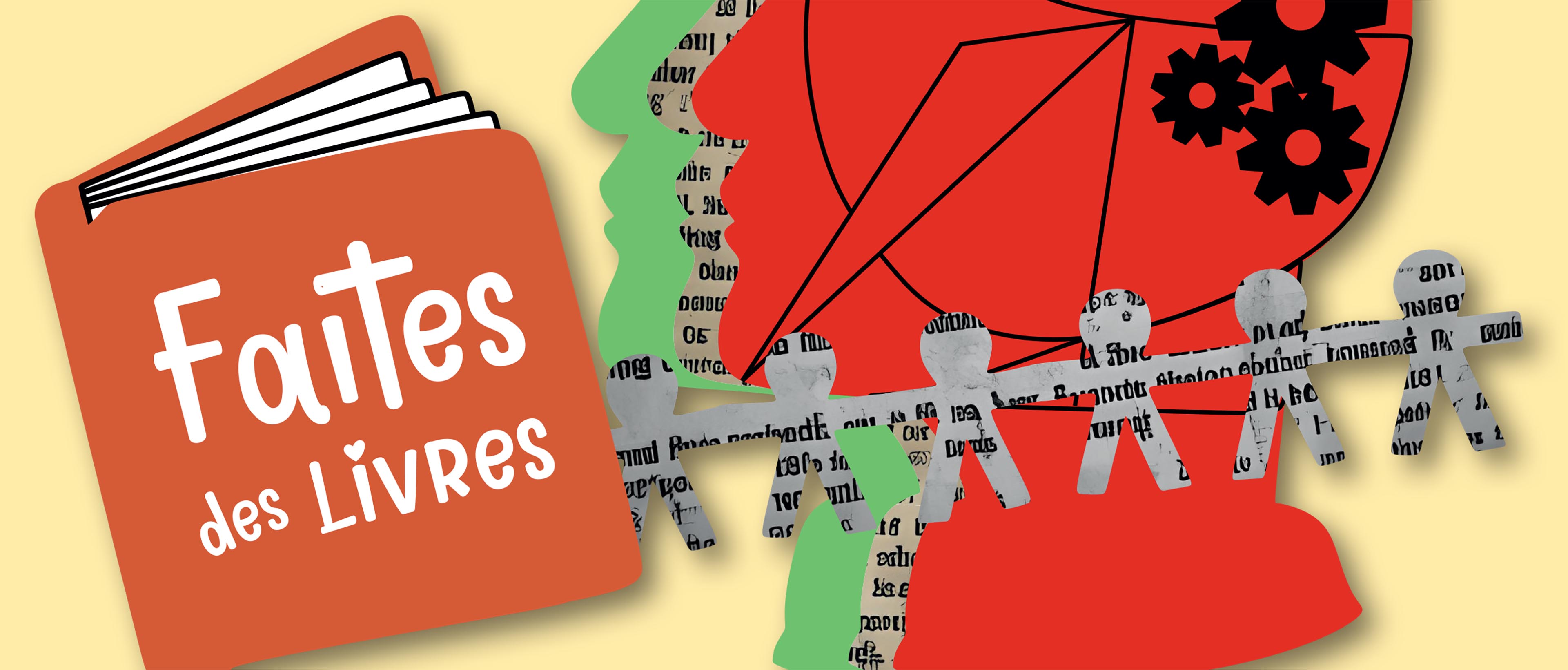 Festival faites des Livres 2023 - collage