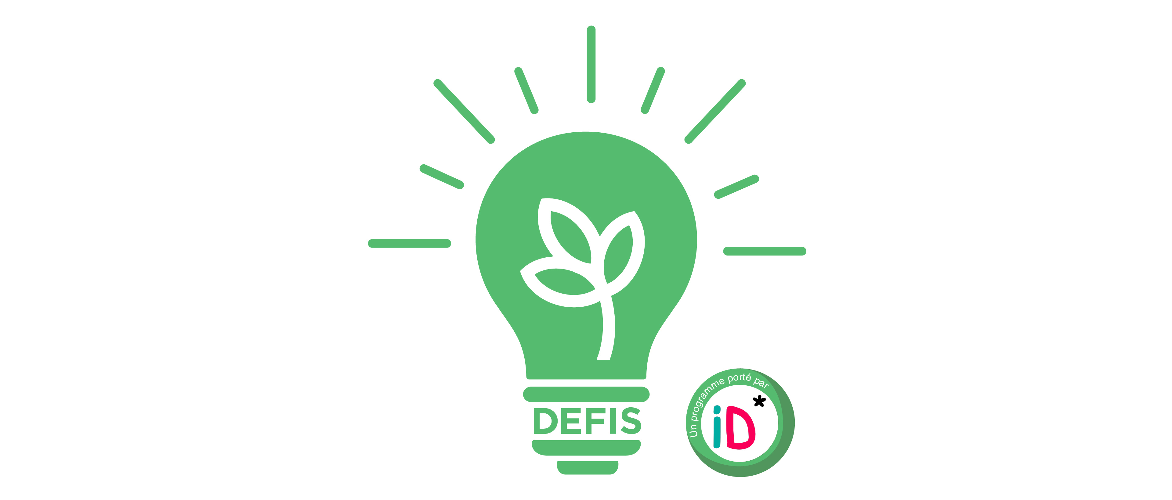Initiative développement - illustration ampoule  avec fleur