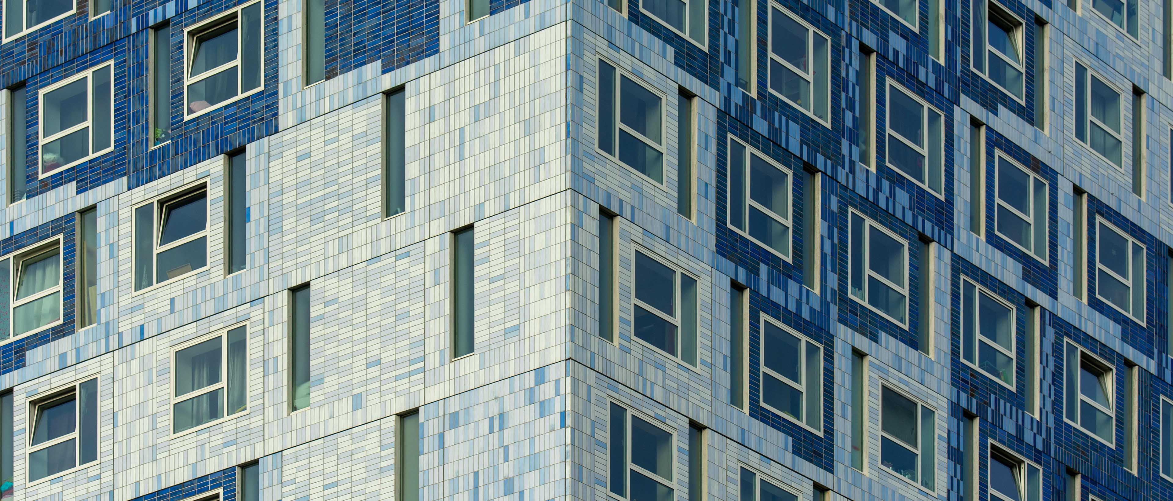 Logement bleu