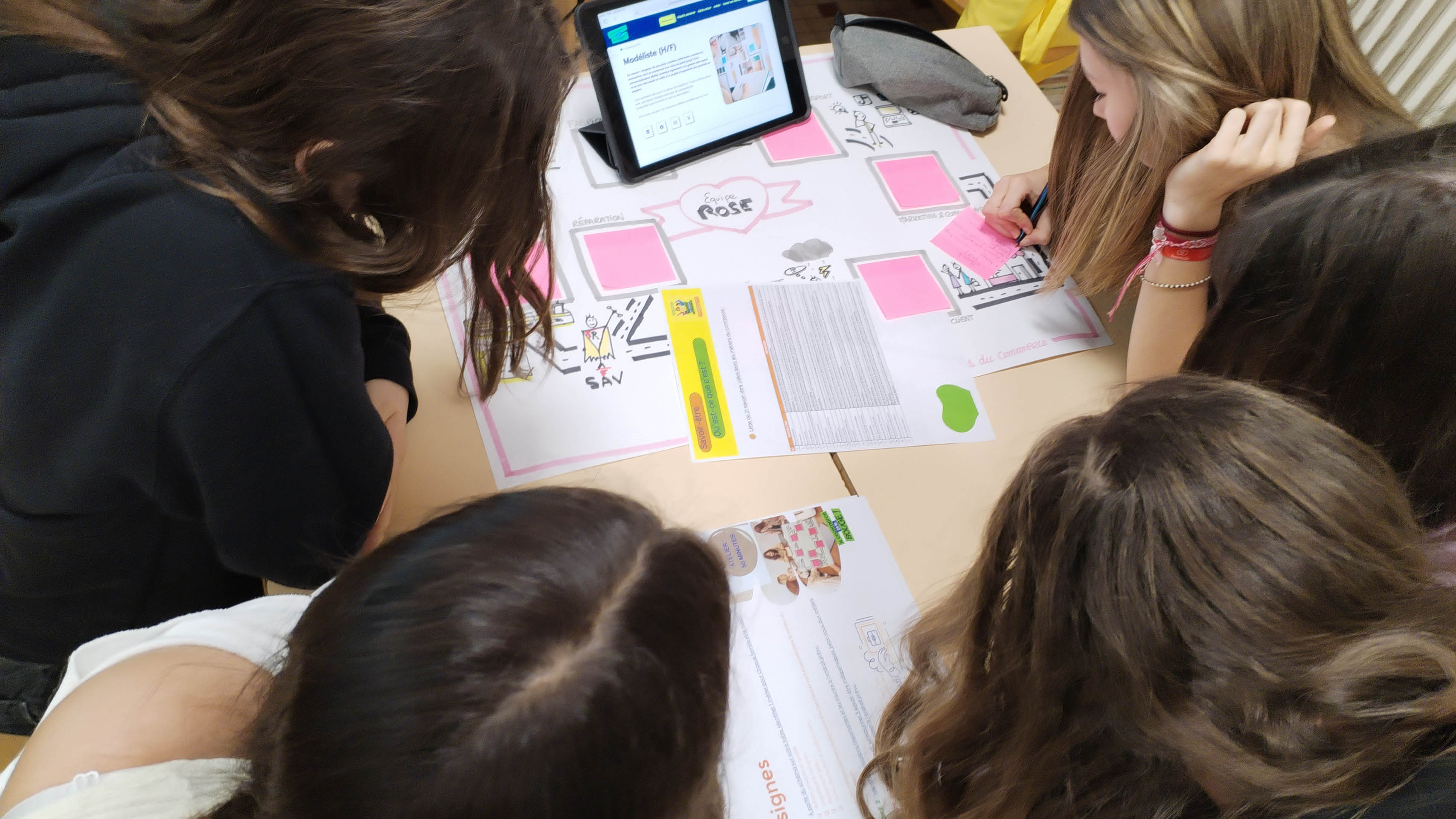 Information métiers : sensibiliser les élèves dès le collège