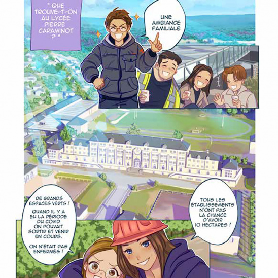 Lycée Pierre Caraminot - Manga