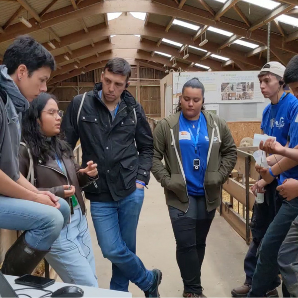 Atelier dans la bergerie