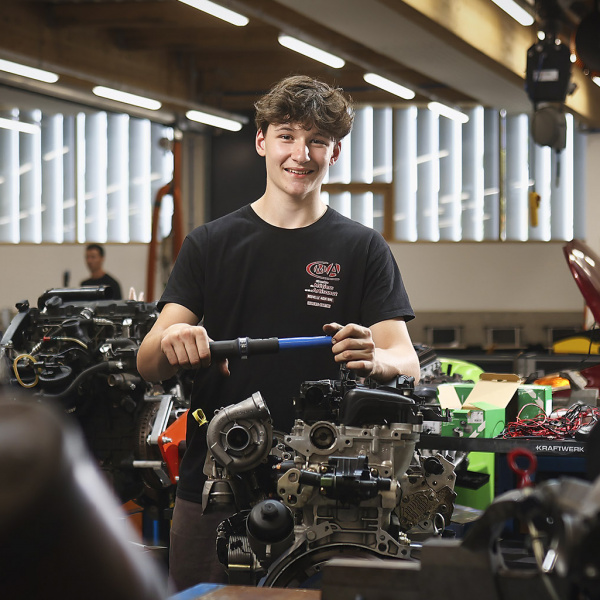 CFA mécanique de Lagord - Evidemment c'est ma Région 2024 - apprentissage - élèves