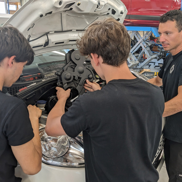 CFA mécanique de Lagord - Evidemment c'est ma Région 2024 - apprentissage - élèves