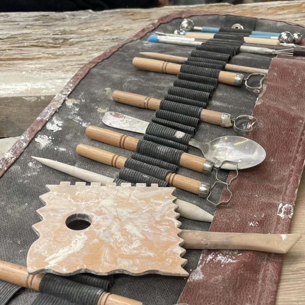 Résidence d'artiste au Lycée le Mas-Jambot à Limoges - céramique