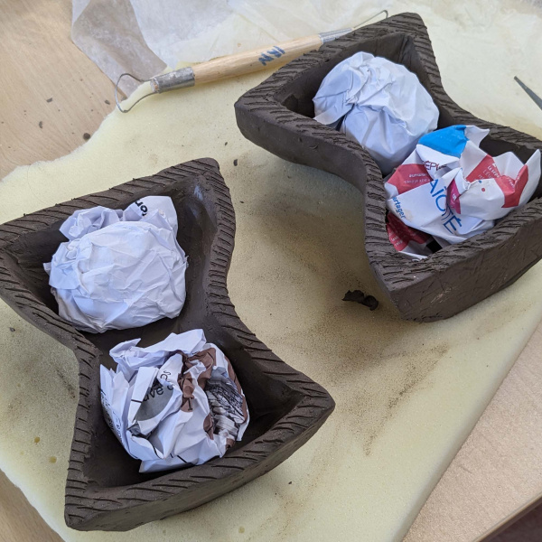 Résidence d'artiste au Lycée le Mas-Jambot à Limoges - céramique