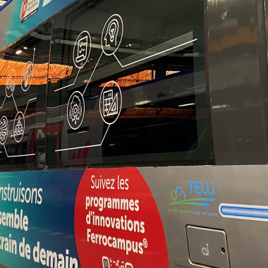 Bienvenue à bord du train laboratoire Ferrocampus 