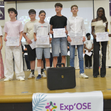Finale du concours d'éloquence "Exp'OSE : quel monde pour 2030 ?"