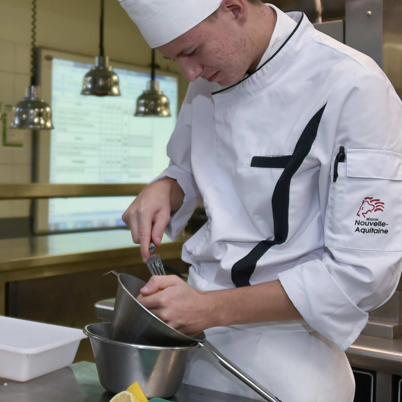 Apprentis en cuisine