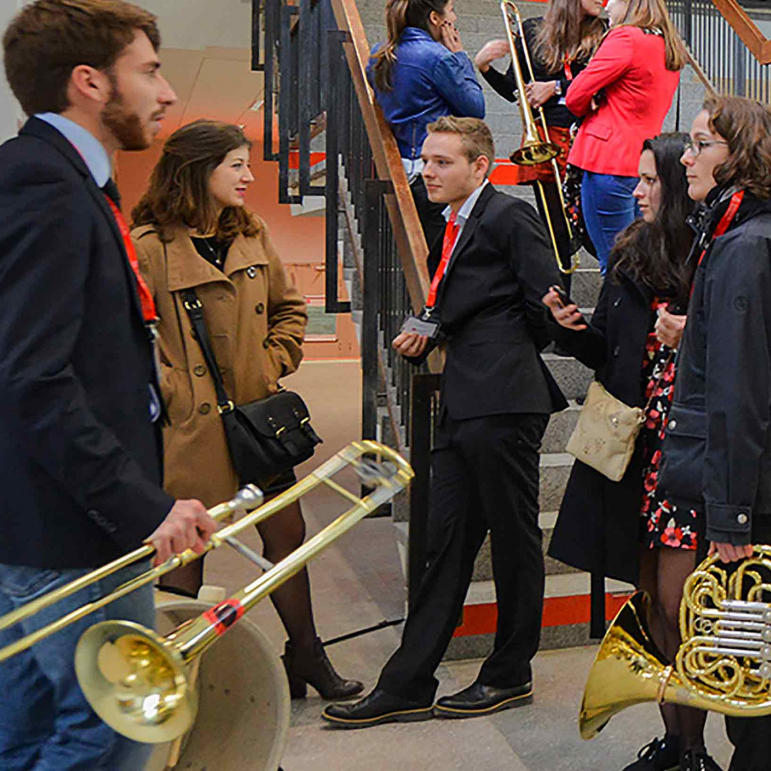 Photo de la fanfare de Sciences Po