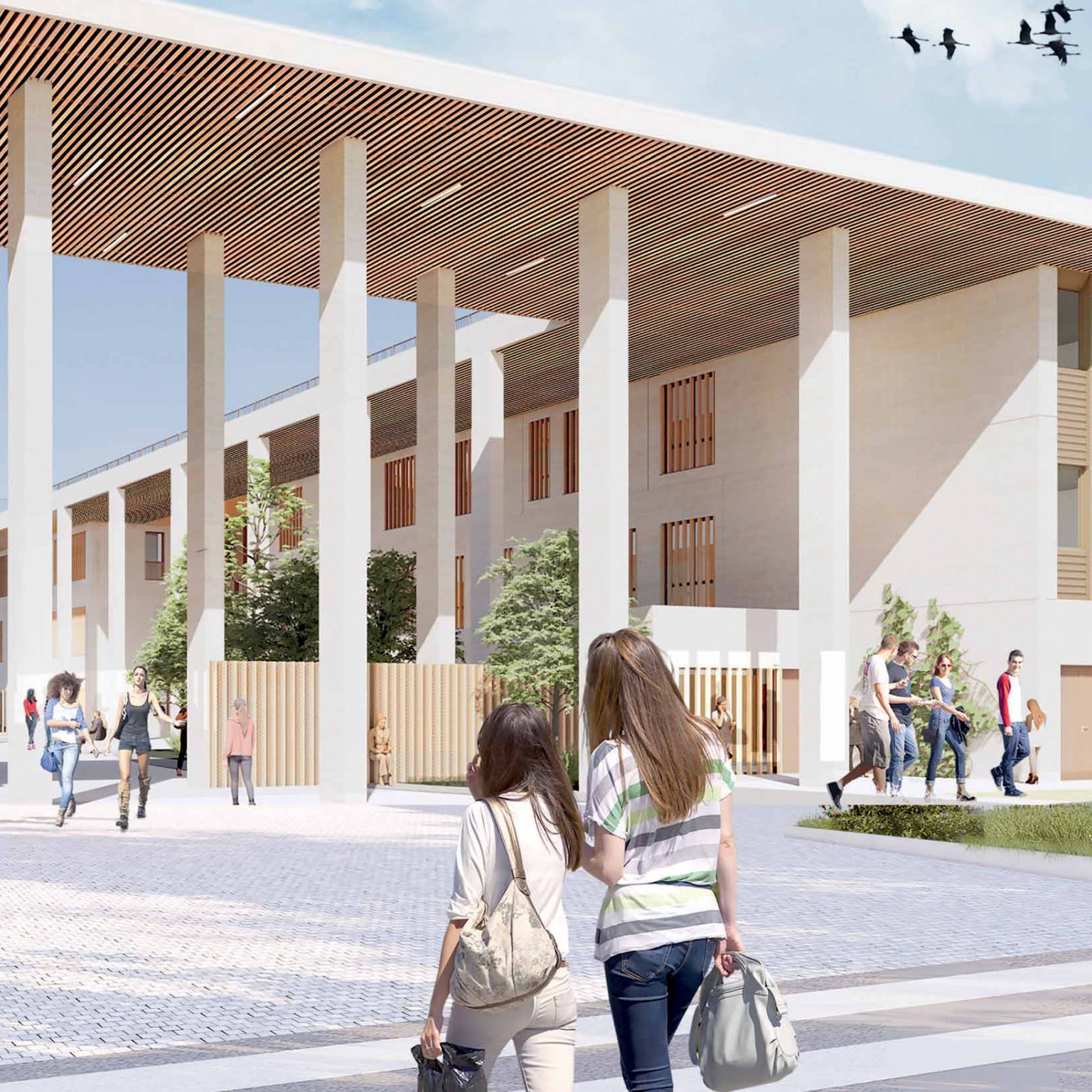 Lycée Créon - maquettes