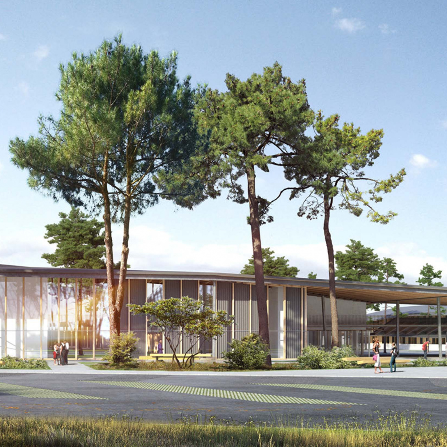 Lycée du Barp - Maquette