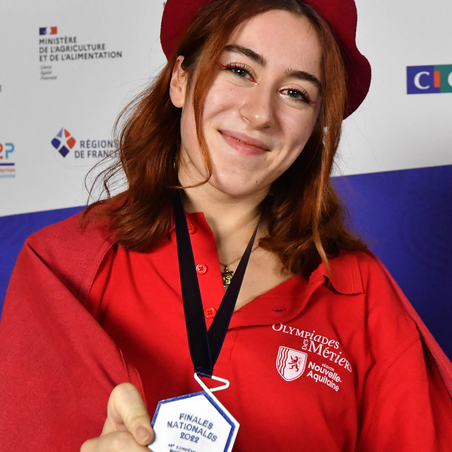 Charlotte Hirgorome - médaillée argent  - 46e olympiades des métiers