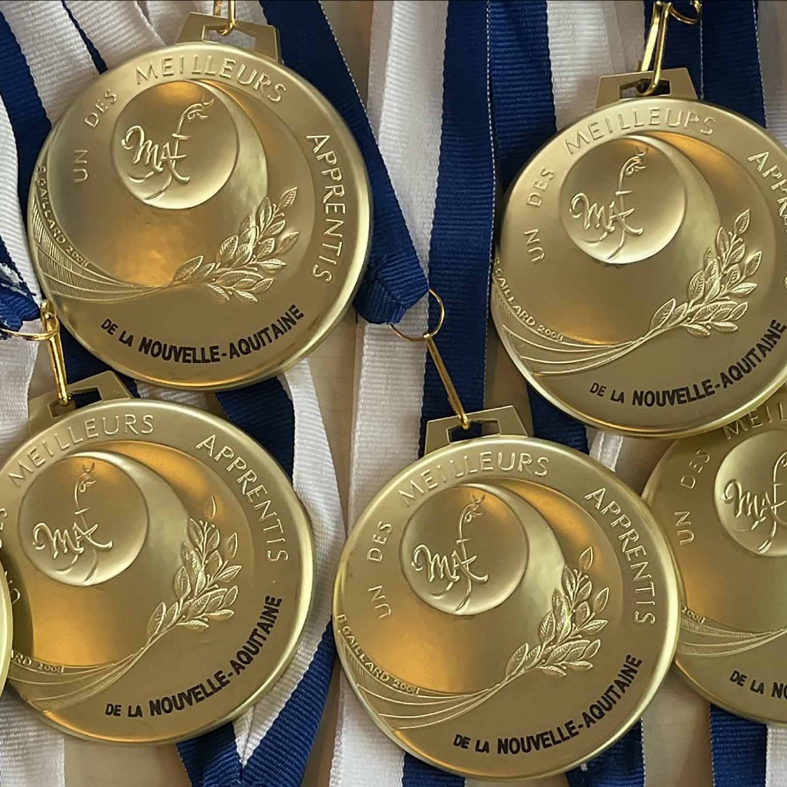 Médailles d'or MANA