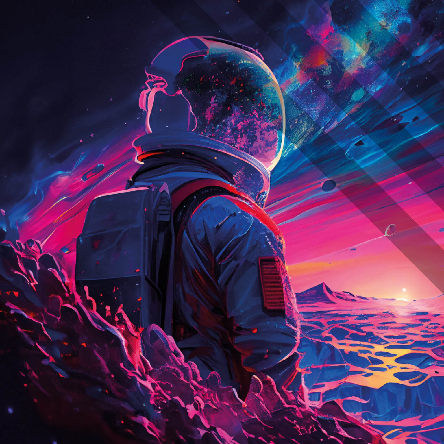 Visuel Nouveau festival 9-2025 - conqu^te de l'espace