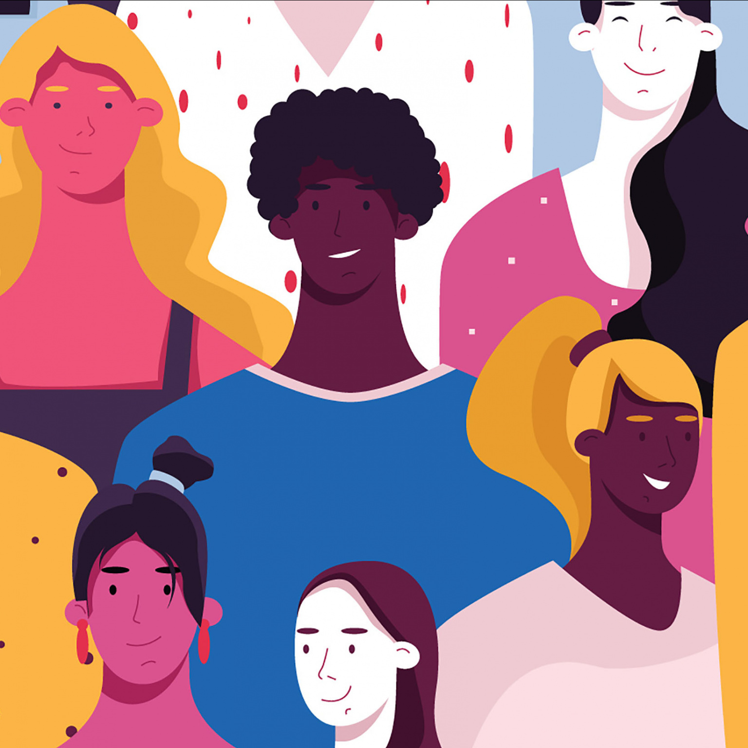 Illustration jeunesse diversité citoyenneté