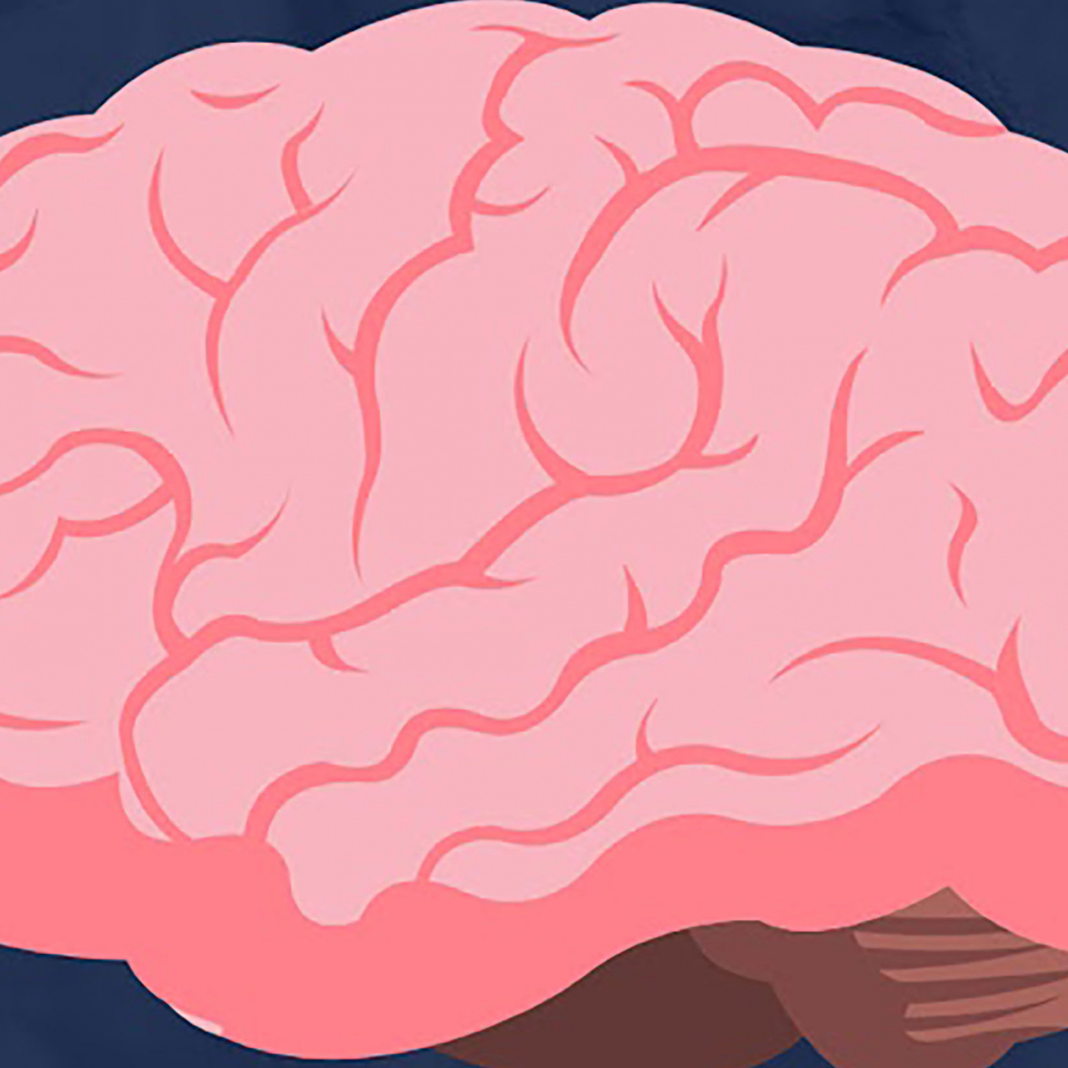 Cerveau rose - esprit critique - illustration