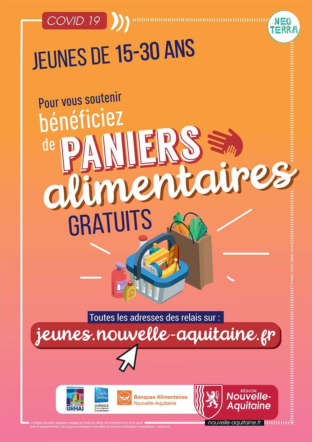 Affiche Paniers alimentaires