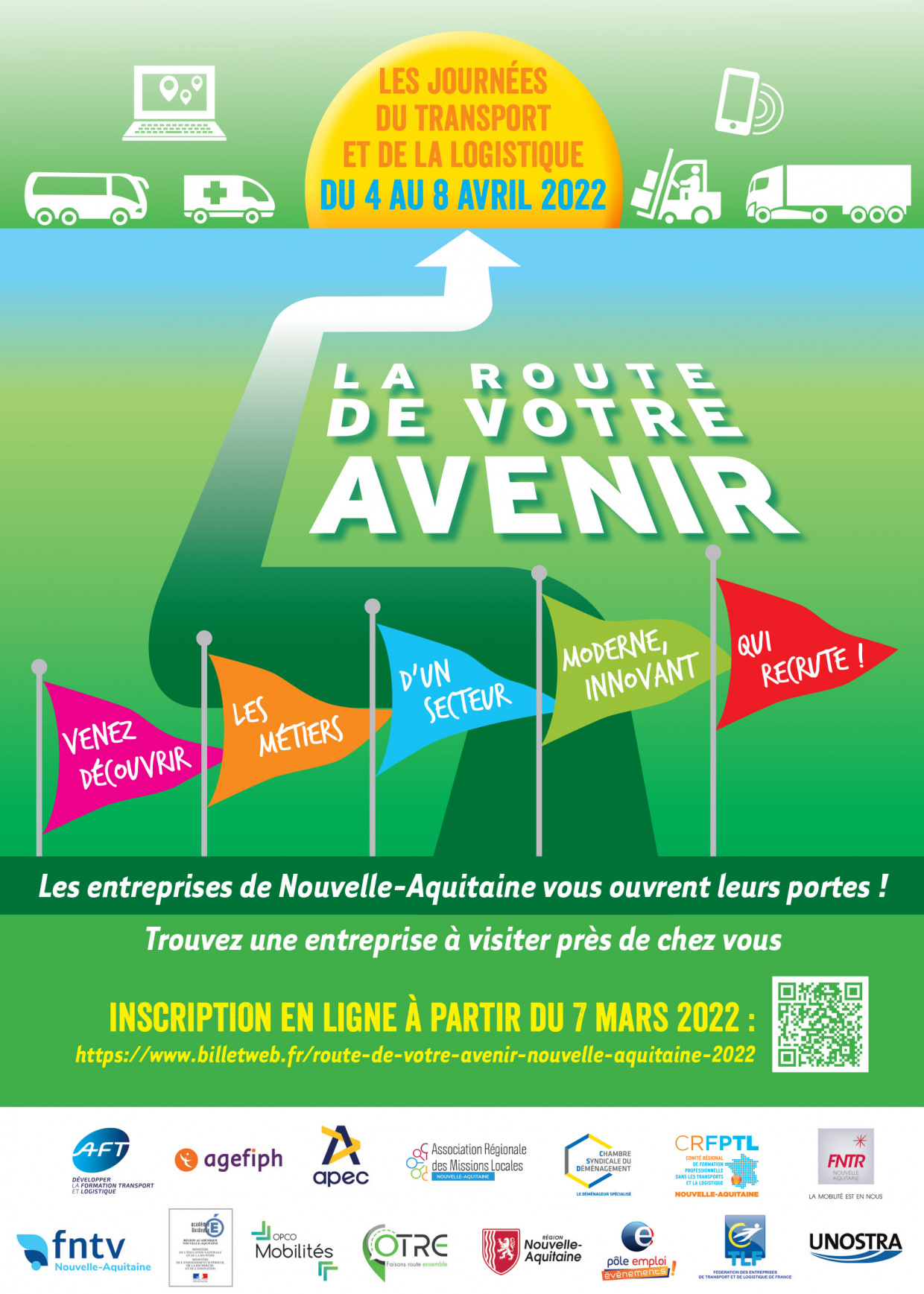 Route des métiers 2022 - affiche