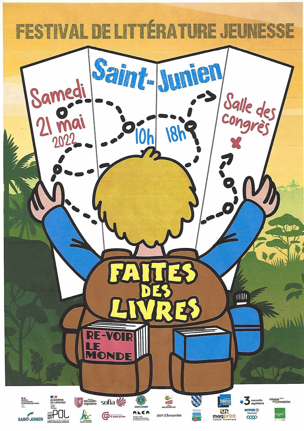 Faites des livres - Affiche 2022