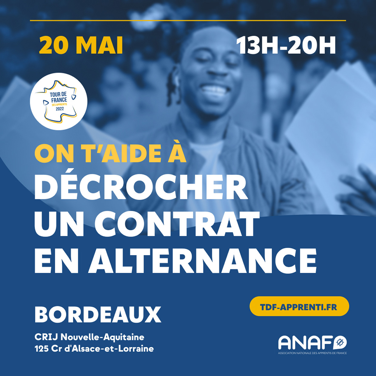 Affiche TDF alternance 2022