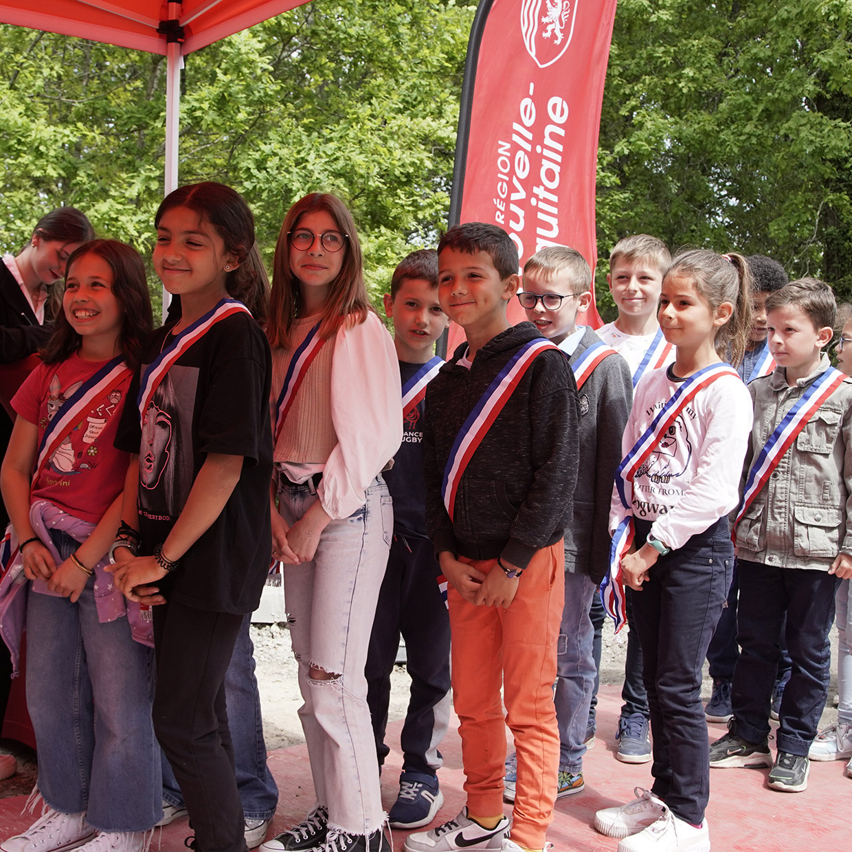 Première pierre  Le Barp