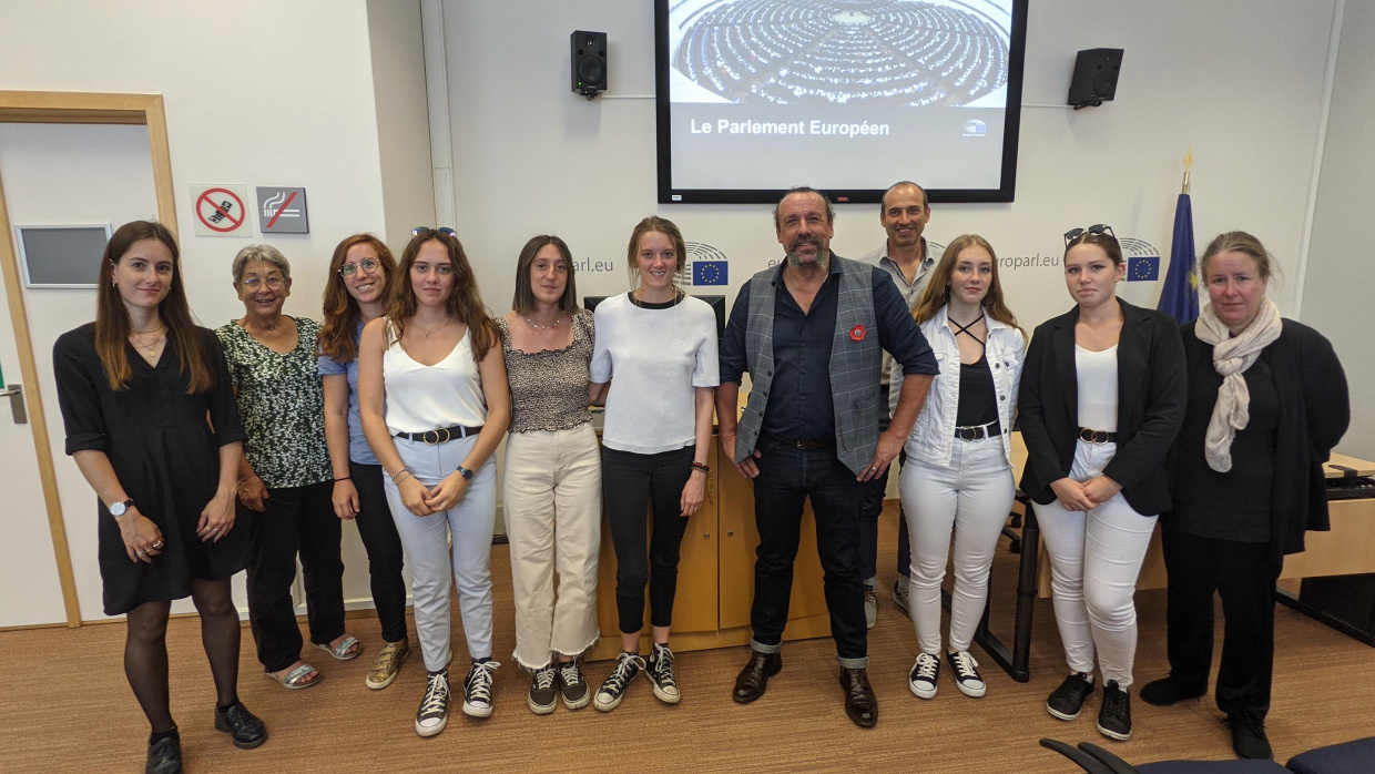 les gagnantes du concours expose à Bruxelles en juillet 2022