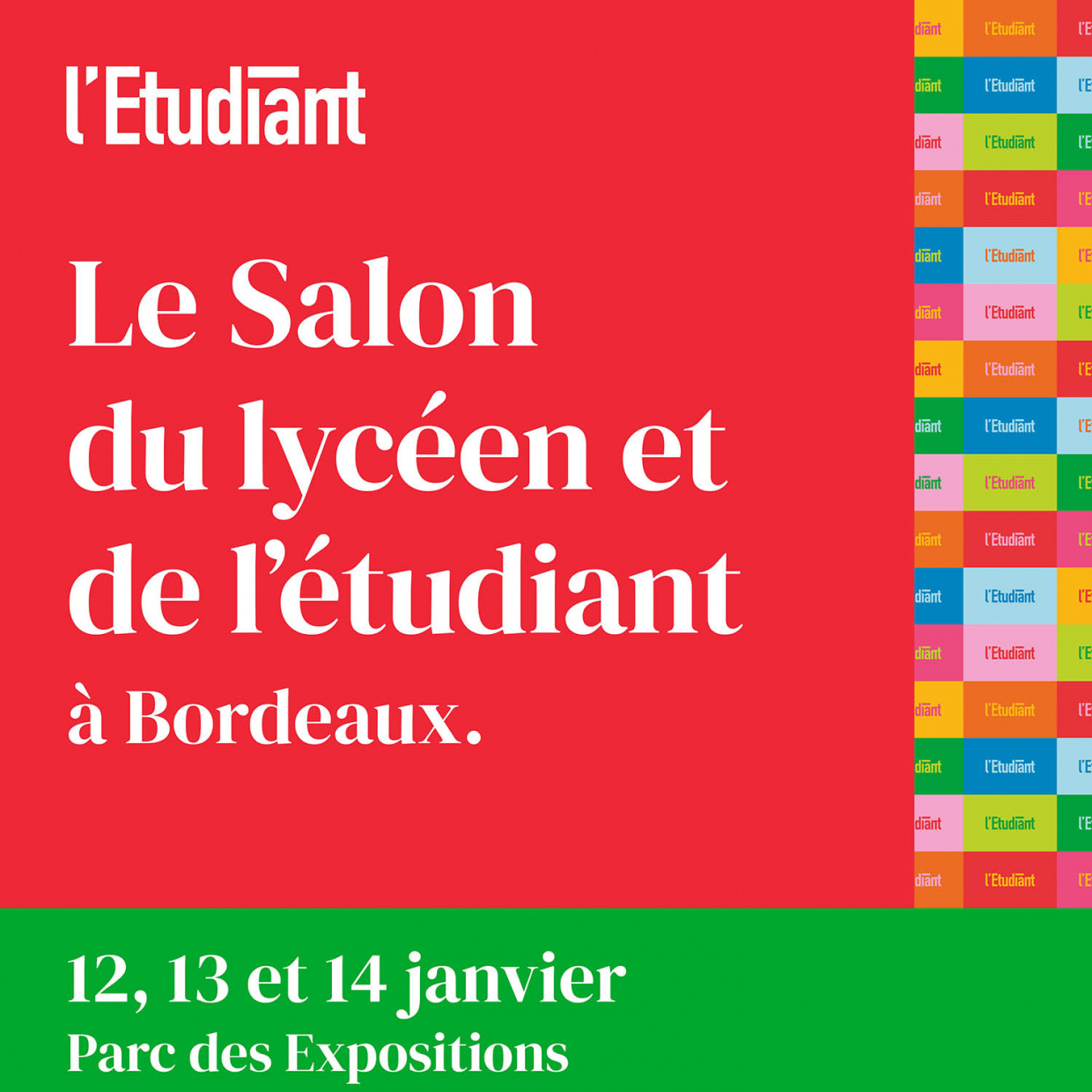 Salon du lycéen et de l'étudiant 2024 Bordeaux Jeunes en Nouvelle