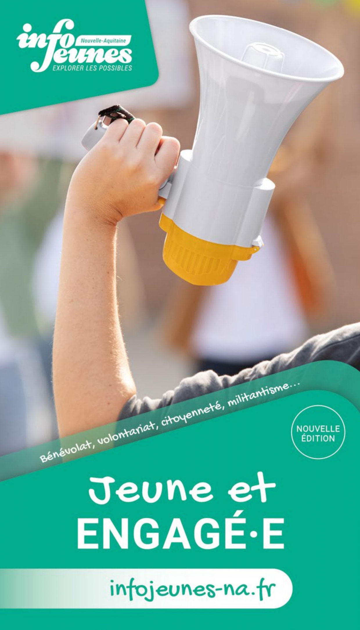 Couverture du guide jeune et engagé