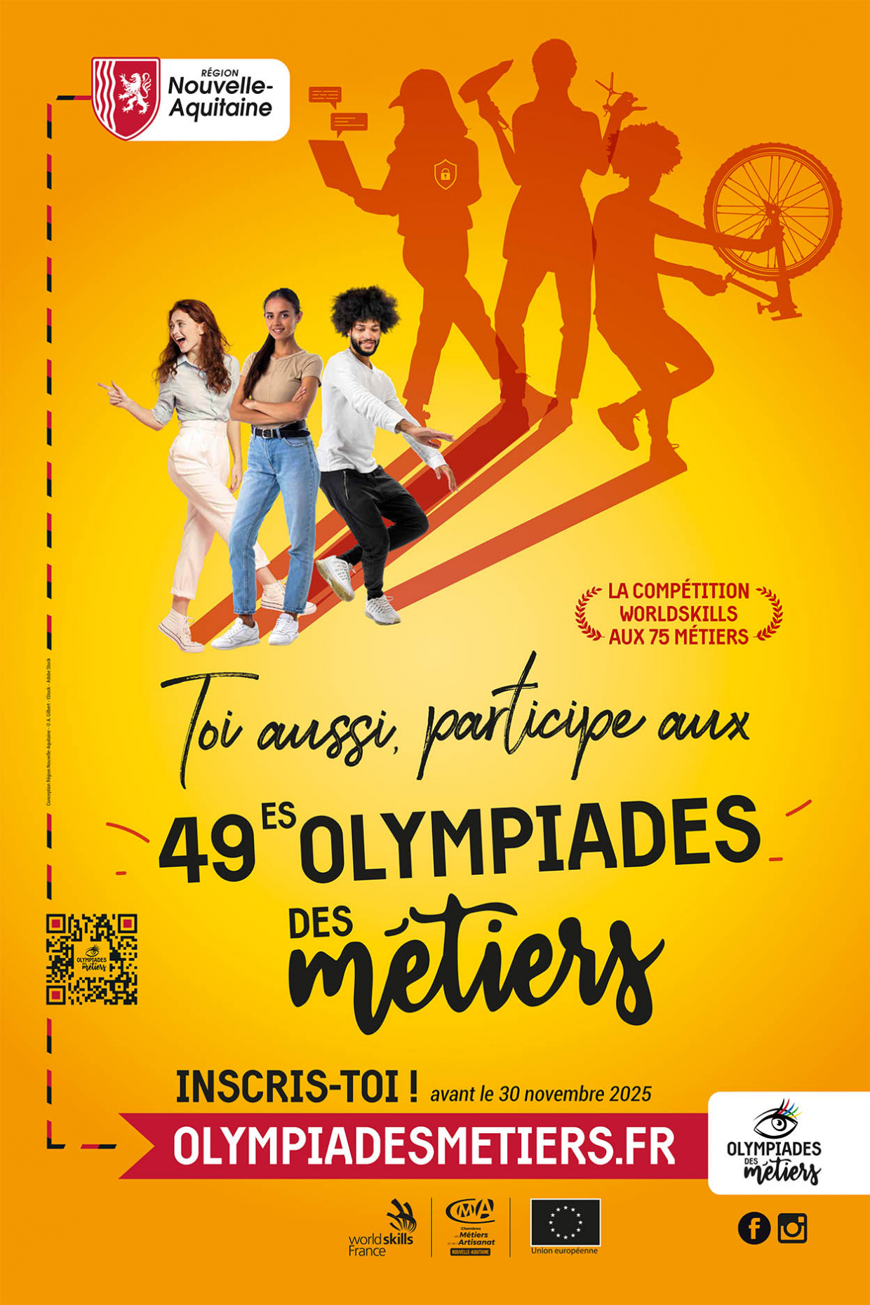 49e Olympiades des métiers - affiche