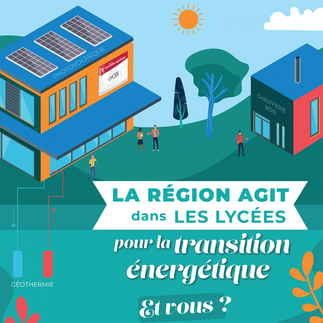 Agir pour la sobriété énergétique dans les lycées - illustration lycées