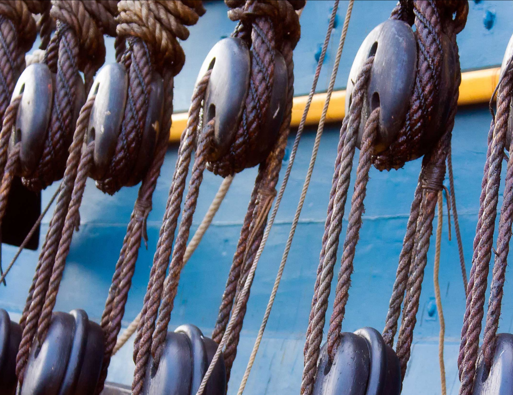 Cordes de bateaux