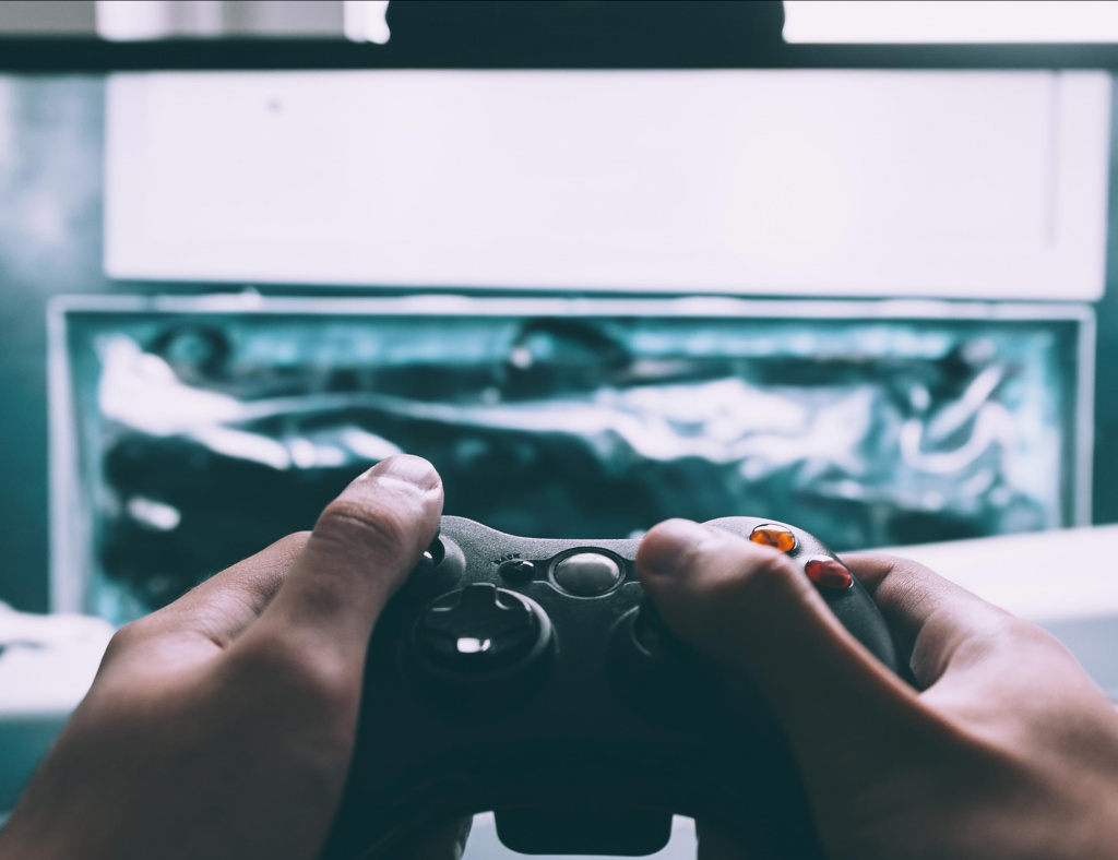 Manette de jeux vidéos