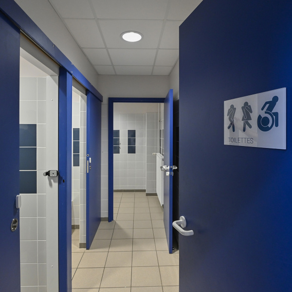 Travaux d'accessibilité réalisés au lycée Suzanne Valadon à Limoges