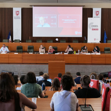 Conseil régional des jeunes - La promotion Joséphine Baker tient séance