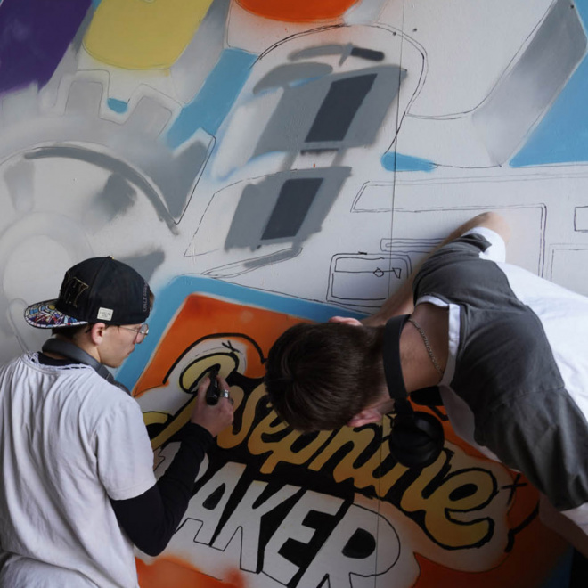 Le Street Art au lycée, une fierté pour les élèves